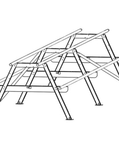 A-rack metal 5800 with 4 perches